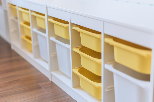 Przechowywanie w pokoju - zbliżenie