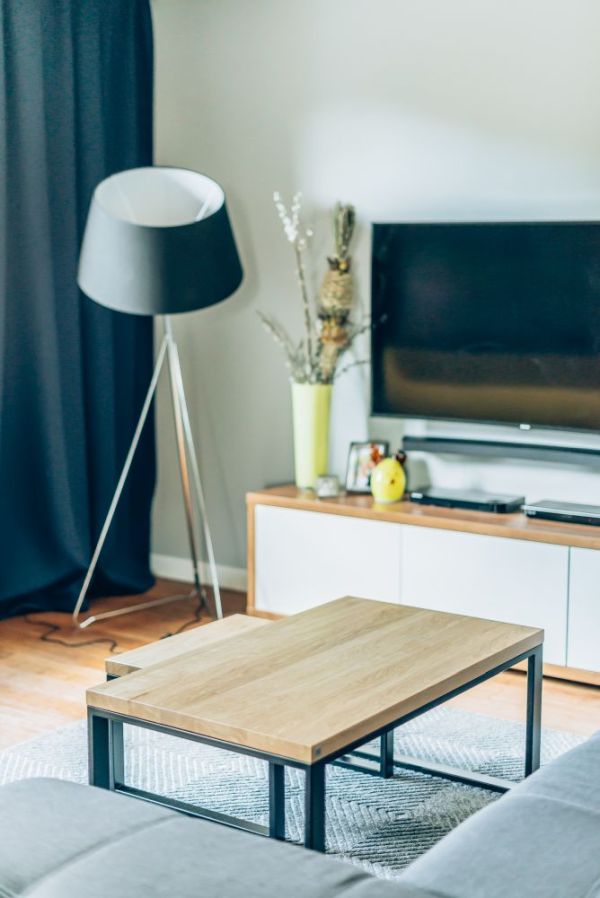 Salon - widok na telewizor