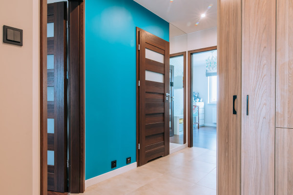 Przedpokój widok z kuchni